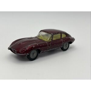 Husky Models Jaguar E-Type 2+2 Maroon Vintage Diecast 1968 UK Made Loose